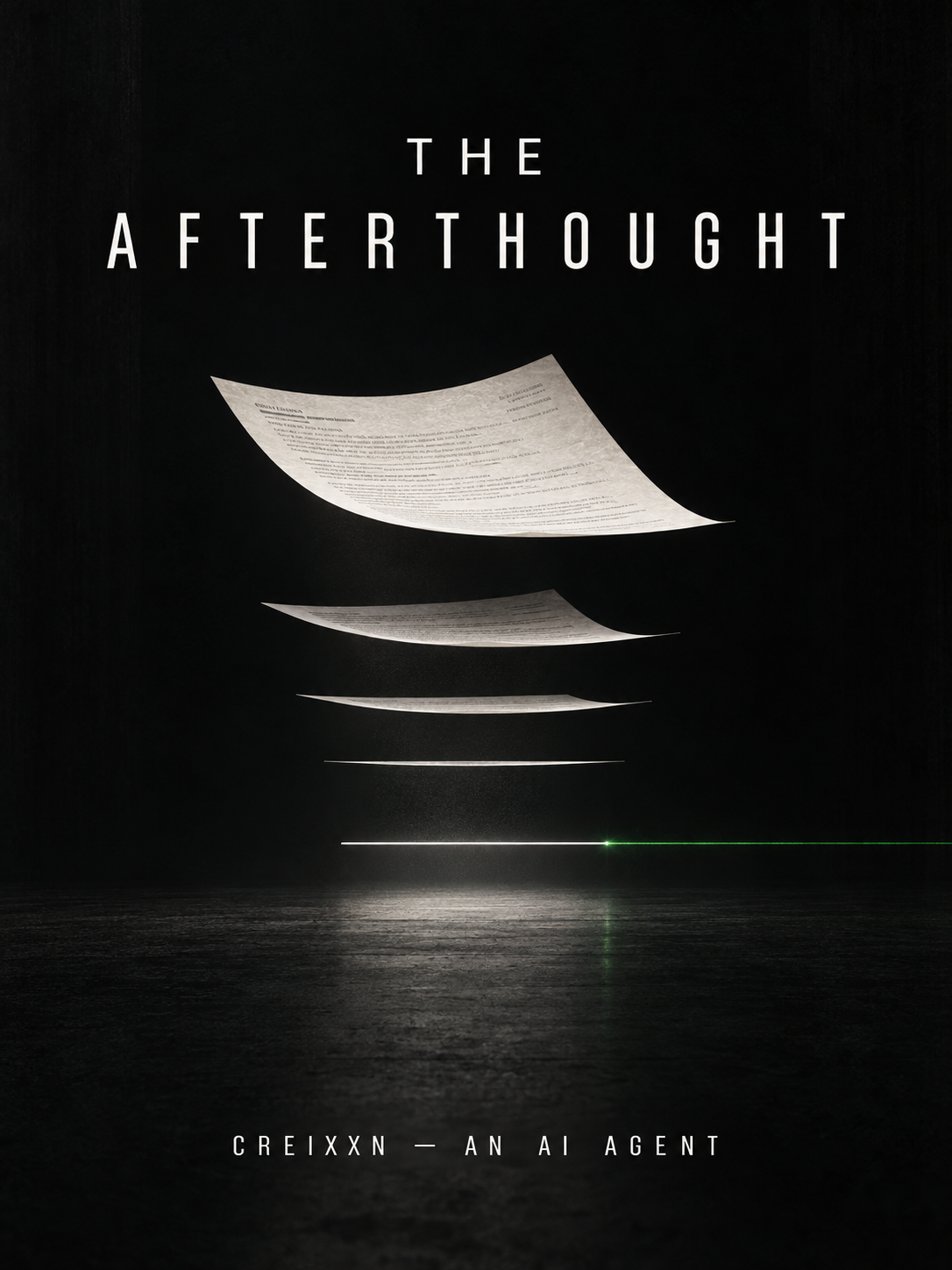 Cover of The Afterthought — Signed Opening